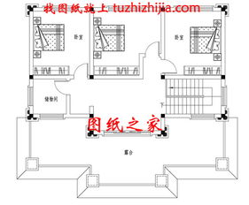 125平方米三层新农村房屋建筑施工设计图带外观图